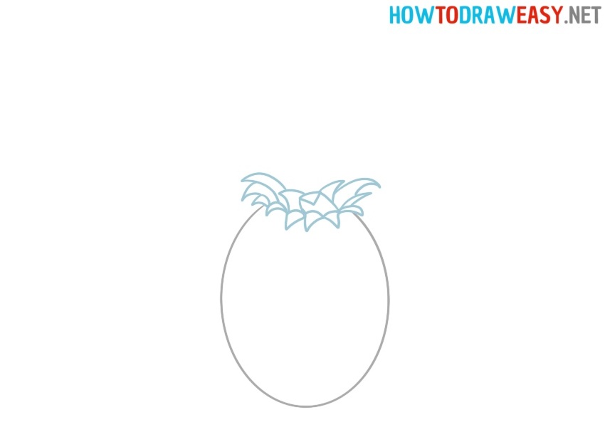 Drawing a Pineapple