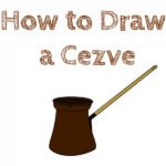 How to Draw a Cezve