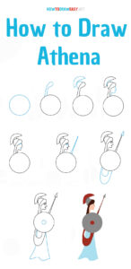 How to Draw Athena - How to Draw Easy