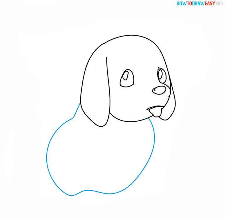 How to Draw an Anime Dog - How to Draw Easy