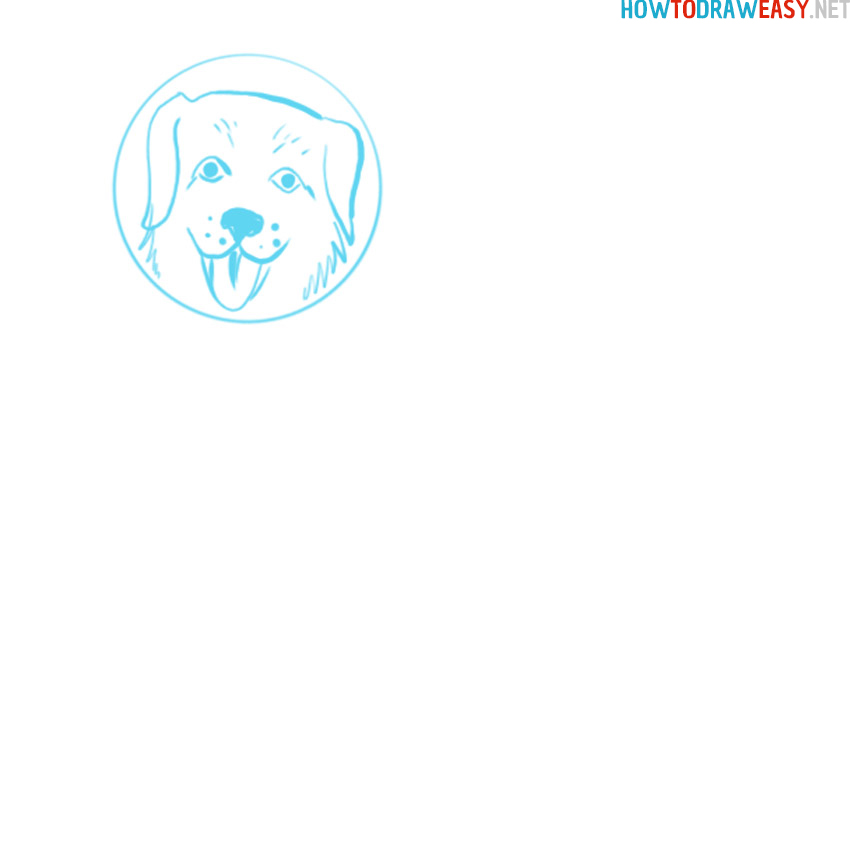 easy drawing dog art