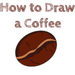 How to Draw a Coffee Bean