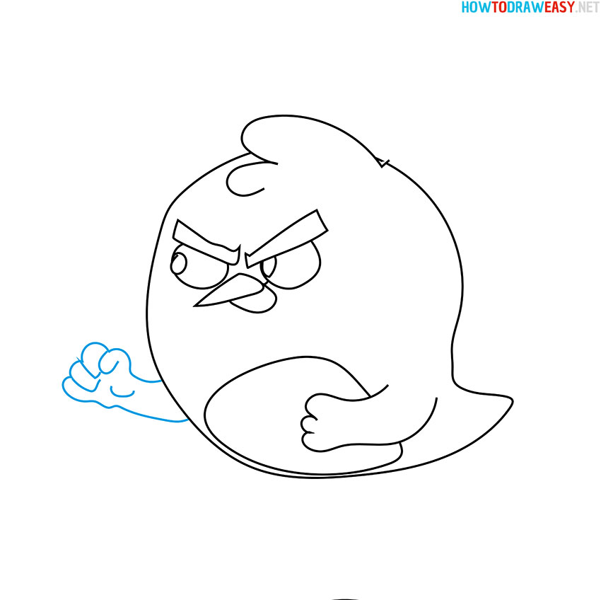 red-angry-bird-draw-art