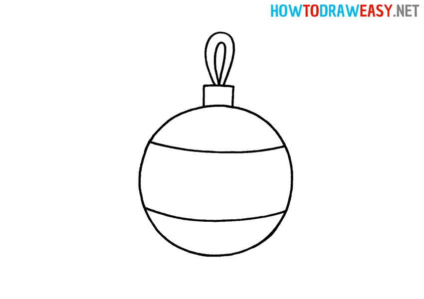 Drawing a Christmas Ball