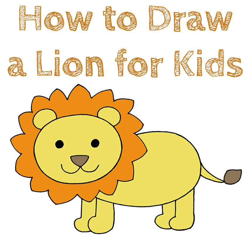 Best How To Draw A Lion For Kids in 2023 Check it out now | howtopencil4