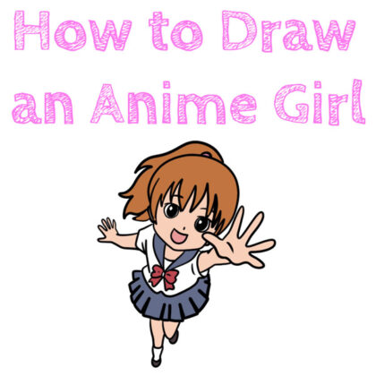 anime girl draw