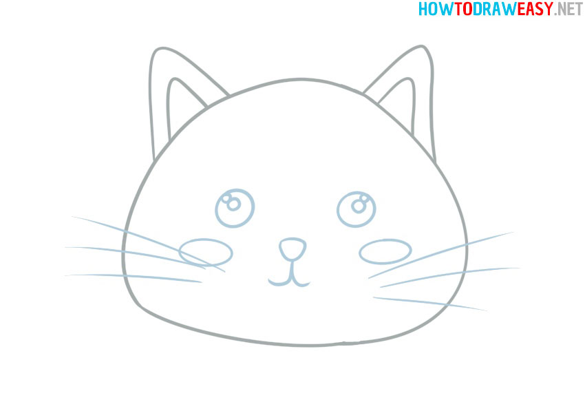 cat-eyes-face-drawing