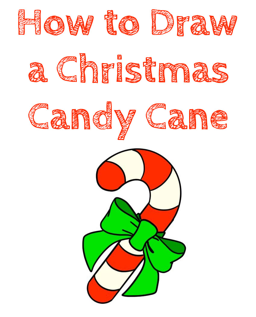 draw-a-christmas-candy-cane-for-beginners