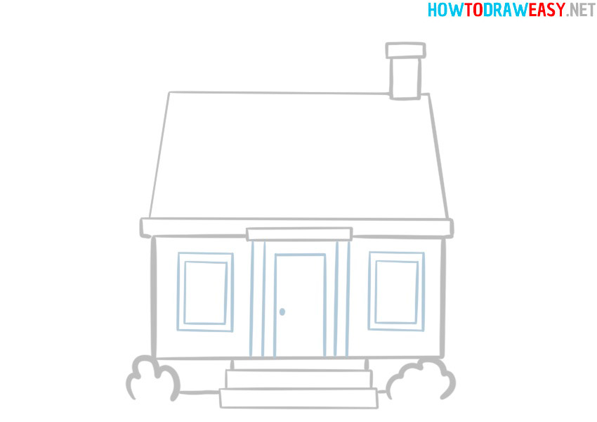 drawing a house