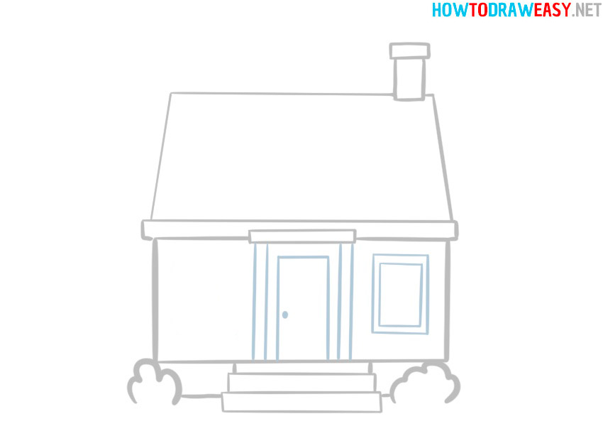 house drawing easy