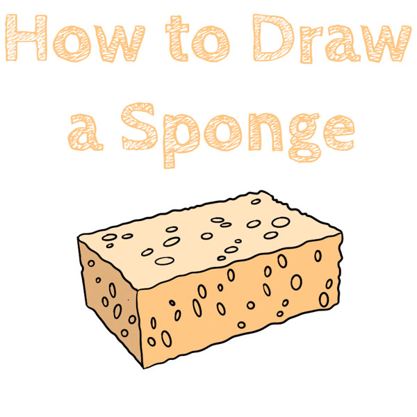 How to Draw a Sponge