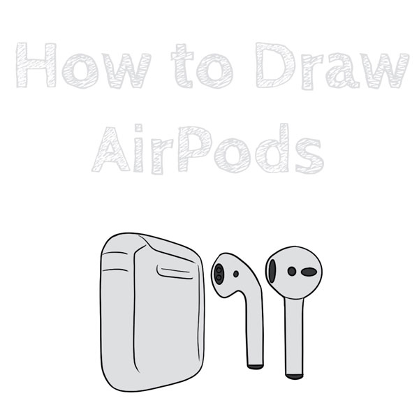 How to Draw AirPods