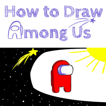 how to draw among us characters