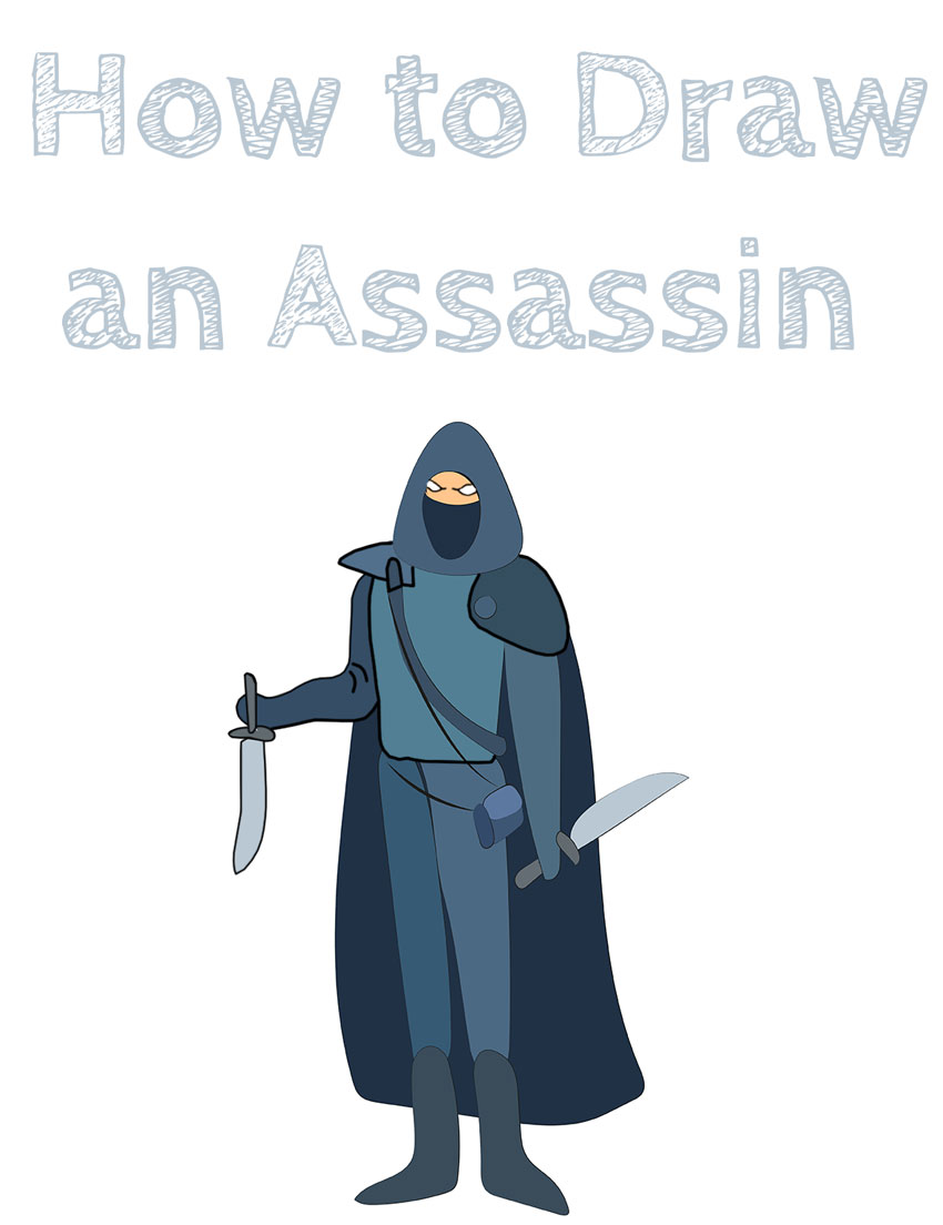 how-to-draw-an-assassin-easy