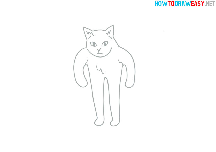 how-to-draw-funny-cat
