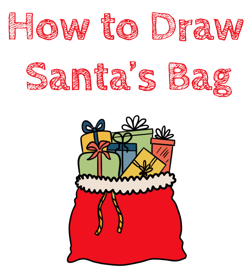 how-to-draw-santa-bag-santa's-sack