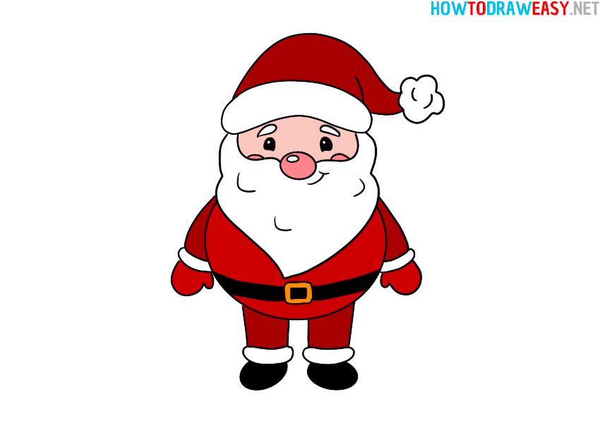 how_to_draw_santa_claus