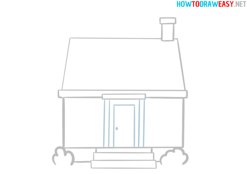 simple house drawing