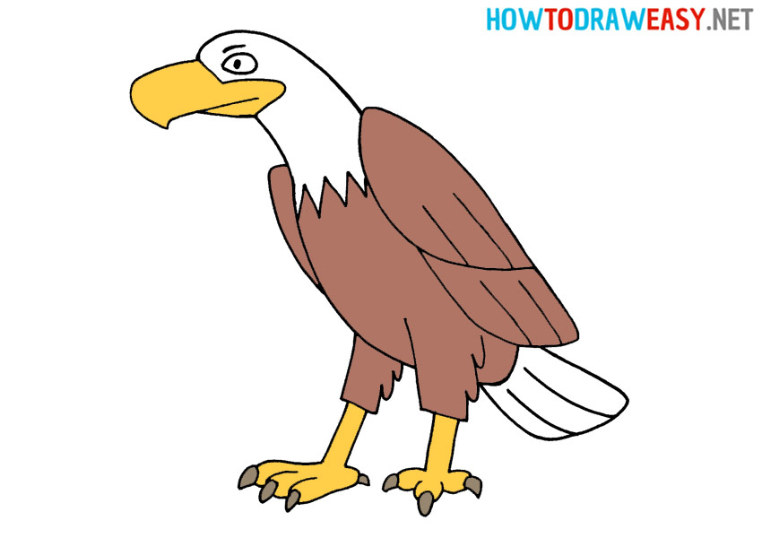How to Draw an Simple Eagle