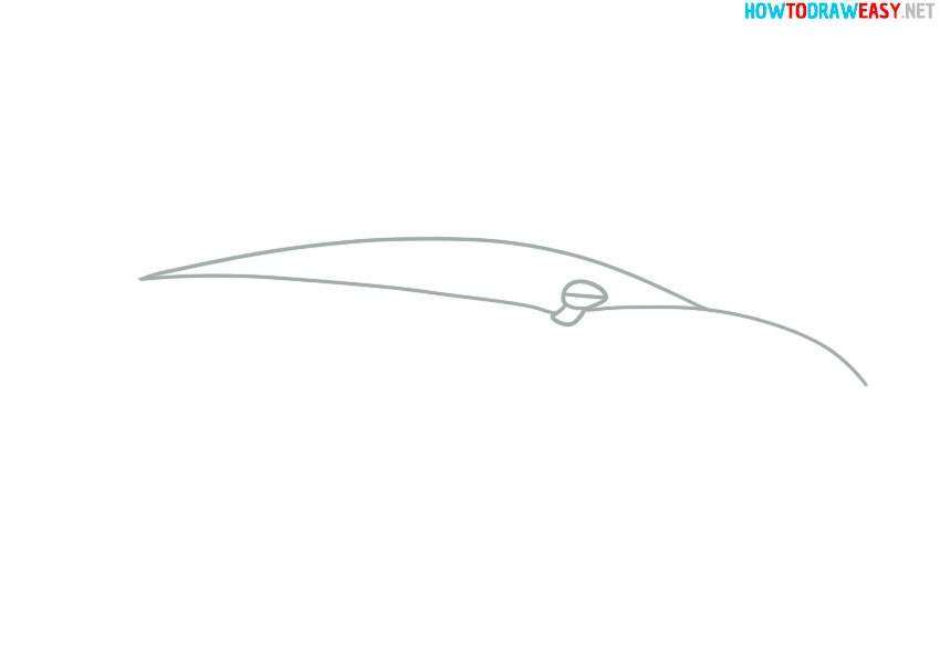 Lamborghini drawing easy