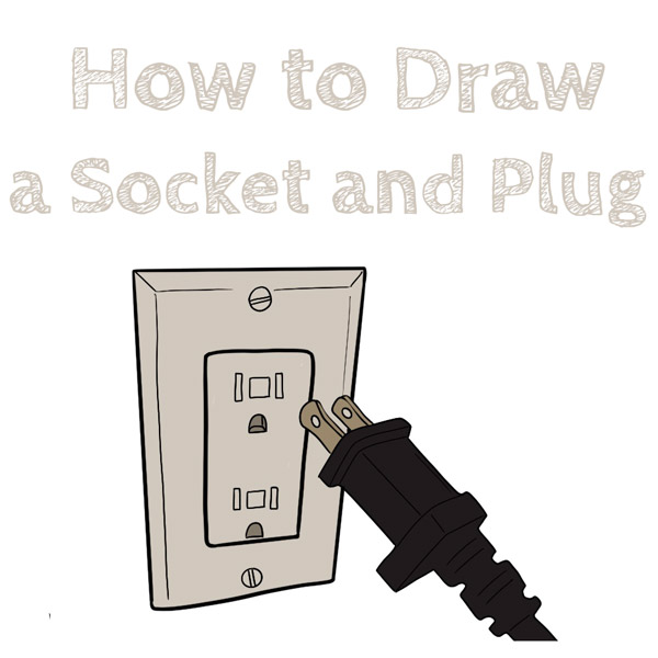 How to Draw a Socket and Plug
