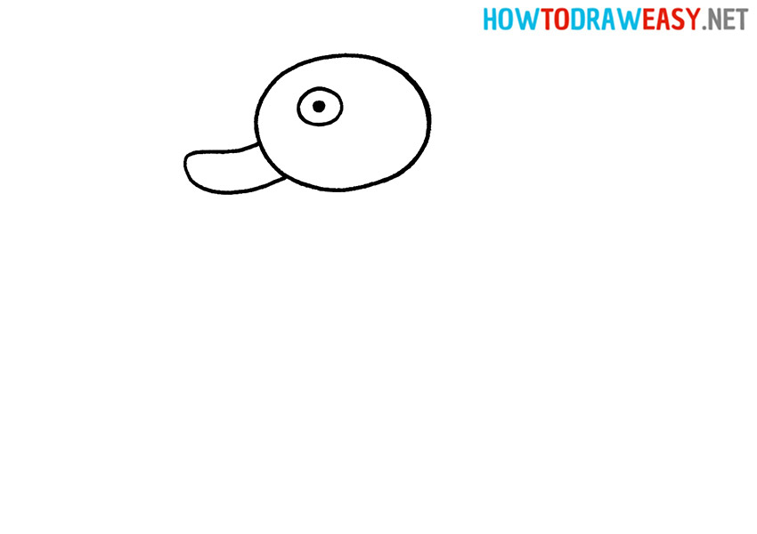 Drawing Duck for Kids