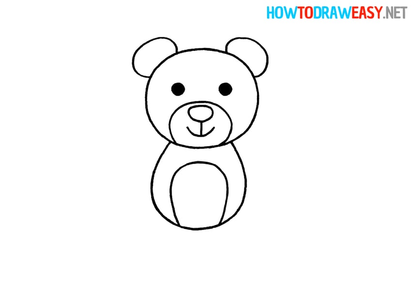 Drawing Simple Bear