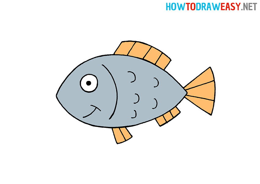 How to Draw a Simple Fish