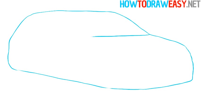 basic car drawing