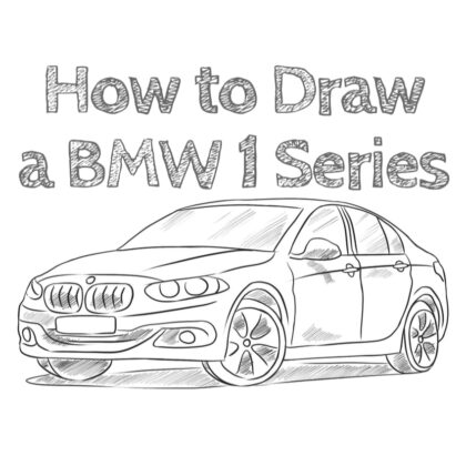 bmw 1 series drawing tutorial easy