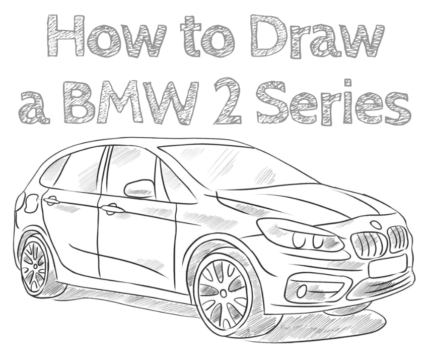 bmw drawing tutorial simple