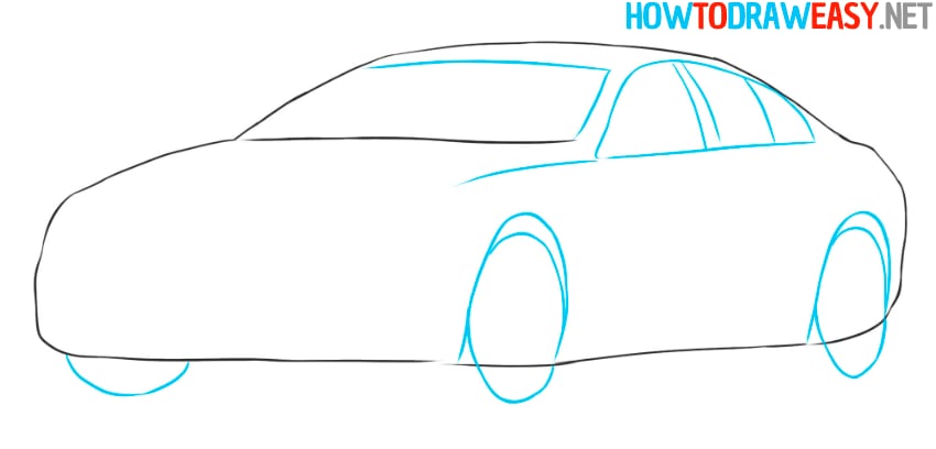 coupe car drawing tutorial
