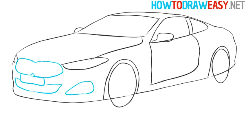 drawing tutorial car simple