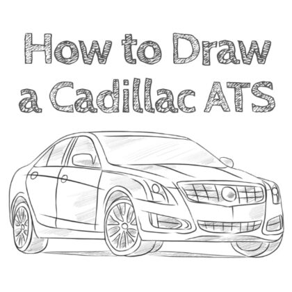 easy cadillac sedan drawing for beginners