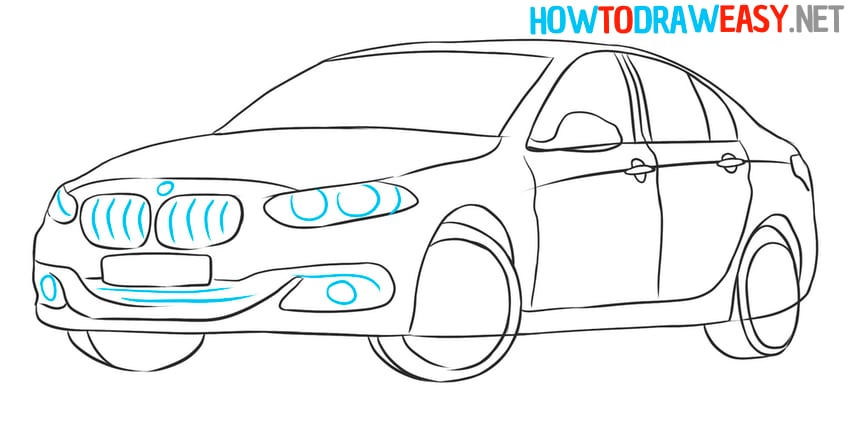 easy cars drawing for beginners
