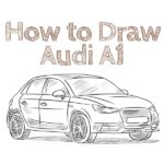 How to Draw an Audi A1