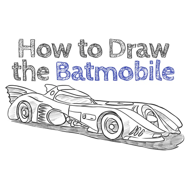How to Draw the Batmobile
