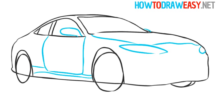 how to sketch bmw