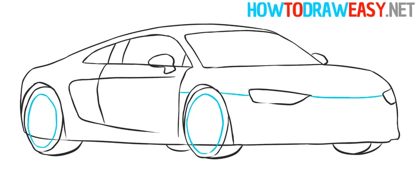 hyper car drawing tutorial