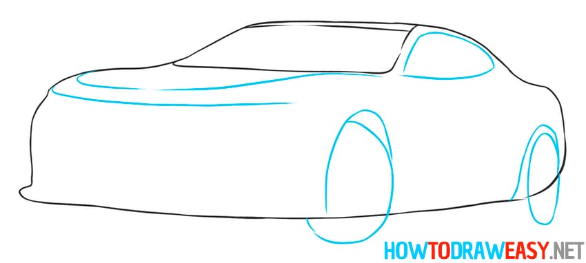 muscle car sketch tutorial