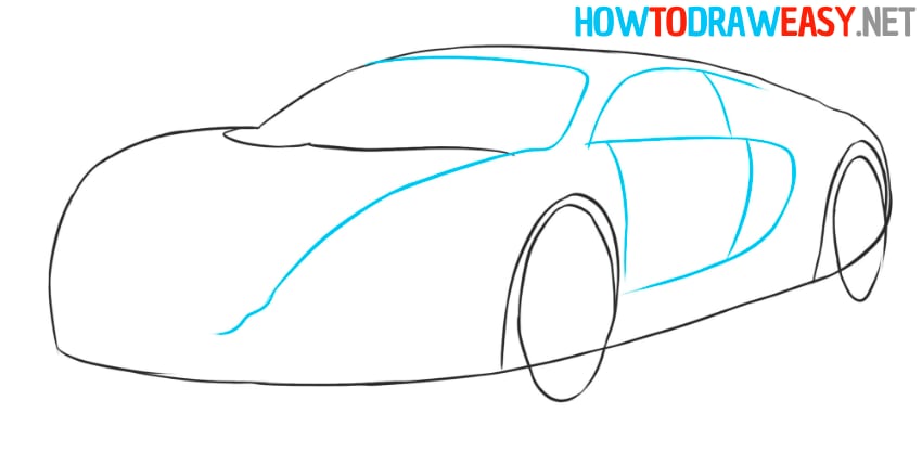 veyron easy drawing