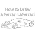 How to Draw a Ferrari LaFerrari