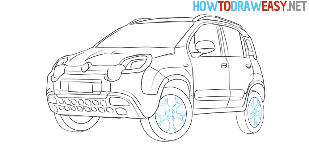 Fiat Panda Sketching Tutorial