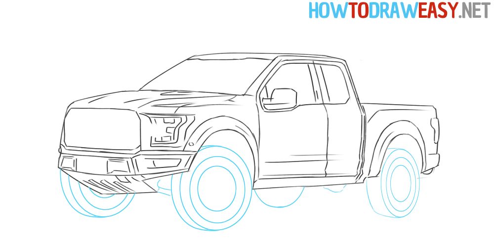 Ford Truck How to Sketch