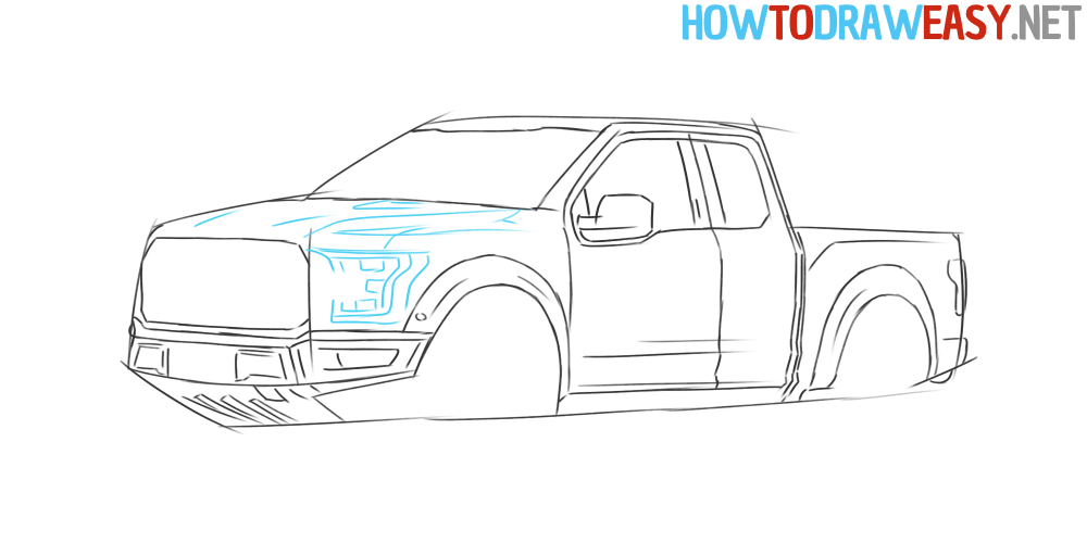 Ford Truck Sketching Tutorial