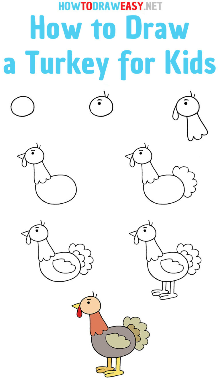 Great How To Draw A Turkey Step By Step in the world Don t miss out 