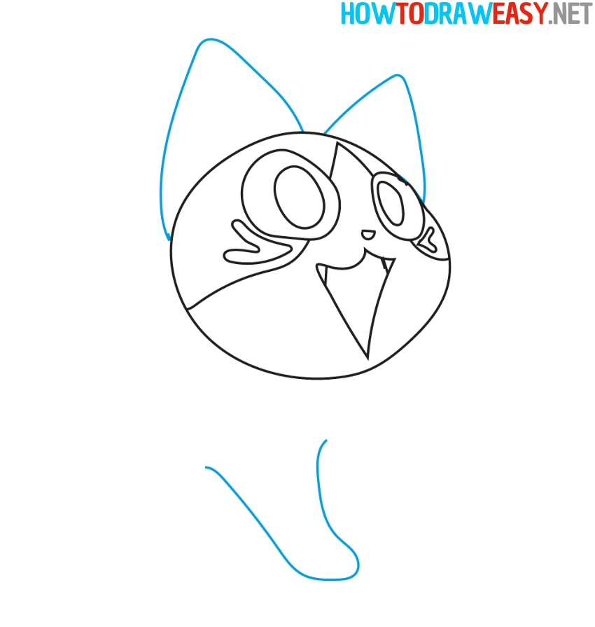 Manga Cats Sketch Tutorial