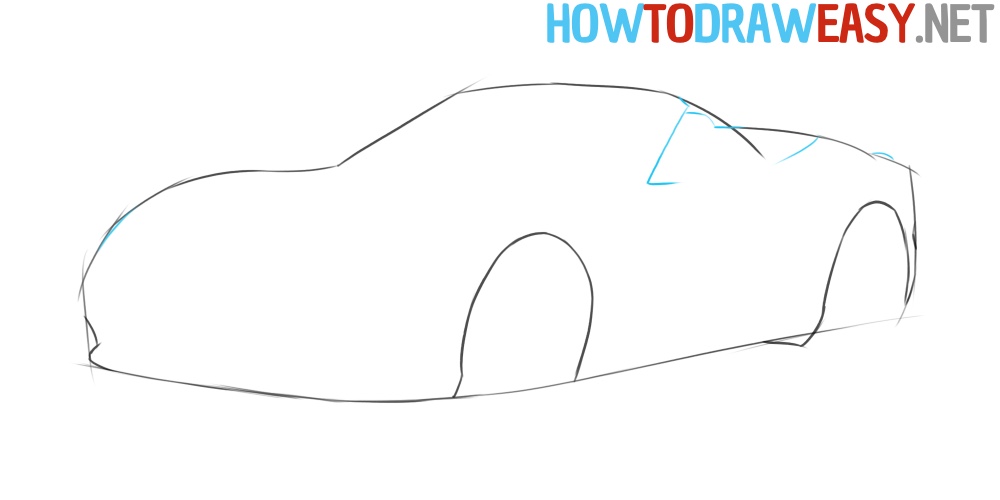 Roadster Sports Car Sketching