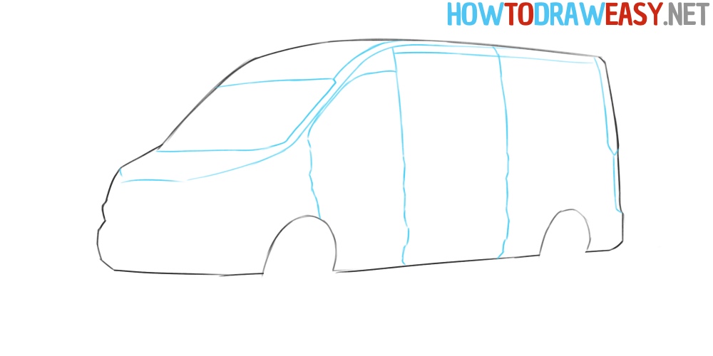 ford transit drawing tutorial