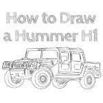 How to Draw a Hummer H1